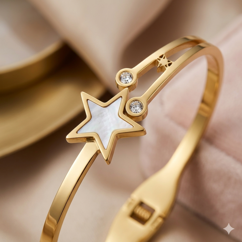 Serene Star Glow Bracelet - Anti Tarnish