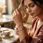 Majestic Butterfly Charm Kada - Anti Tarnish