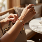 Royal Clover Stone Bracelet