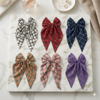 Printed Bow Hair Clip - 1 Piece
