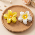 Big Flower Claw Clip with Pearl -Set of 2