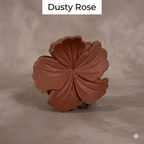Flower Shape & Textured Hair Clutcher - 1 Piece