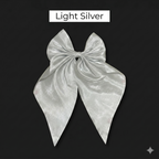 Korean Bow Clip with Stones