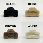Big Size Clutcher with Fur - 1 Piece