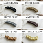 Floral Big Size Banana Clips - 1 Piece